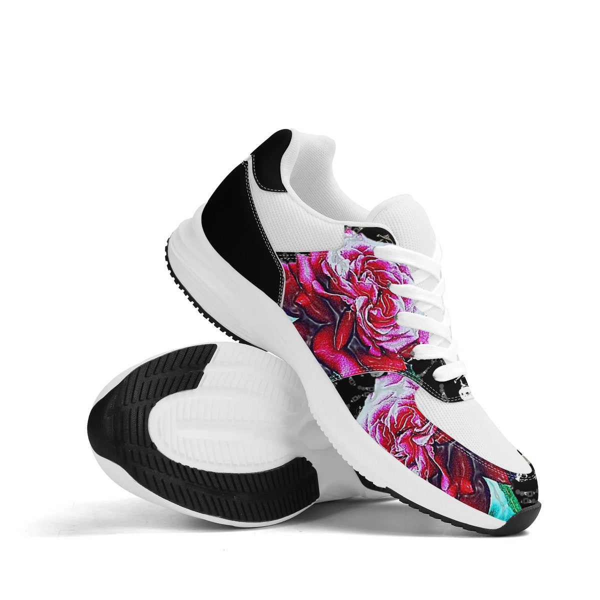 Branded Rose Unisex Lightweight Mesh Athletic Sneakers