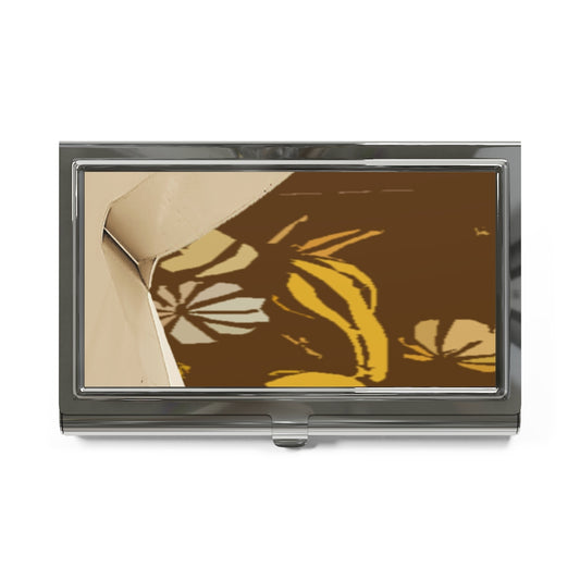 Brown Business Card Holder