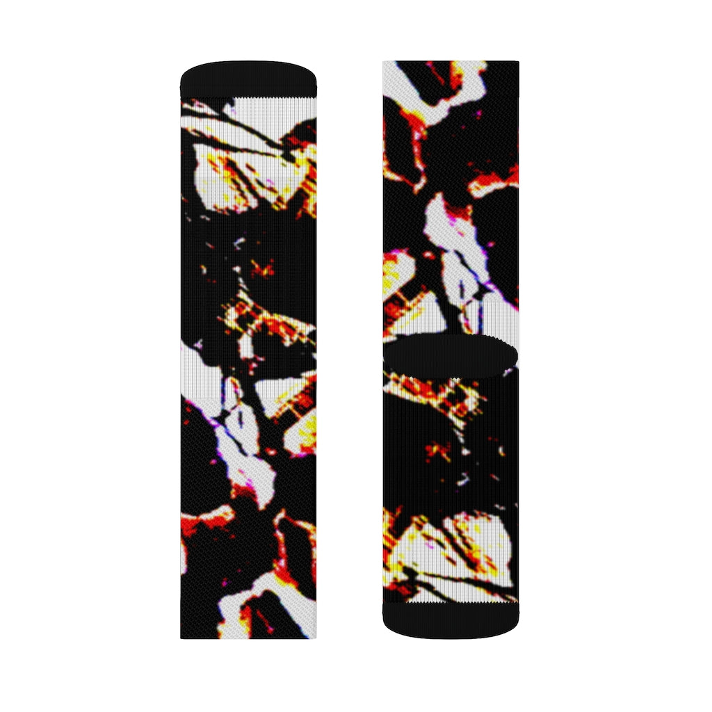 Floral Sublimation Socks