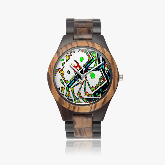 207. Indian Ebony Wooden Watch