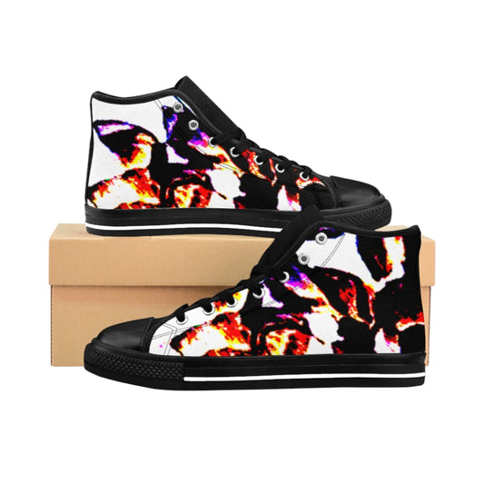 Floral Women's High-top Sneakers