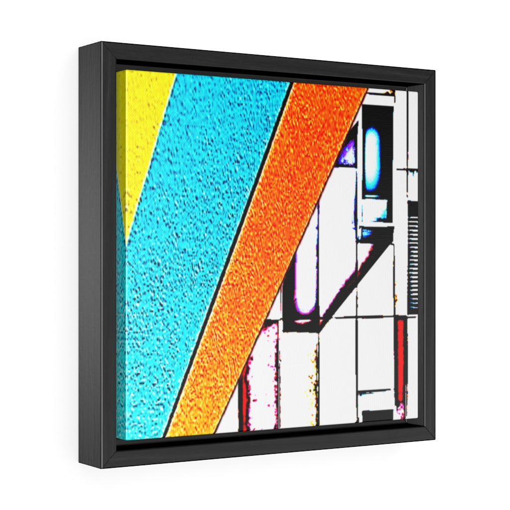 Abstract Gallery Canvas Wraps, Square Frame