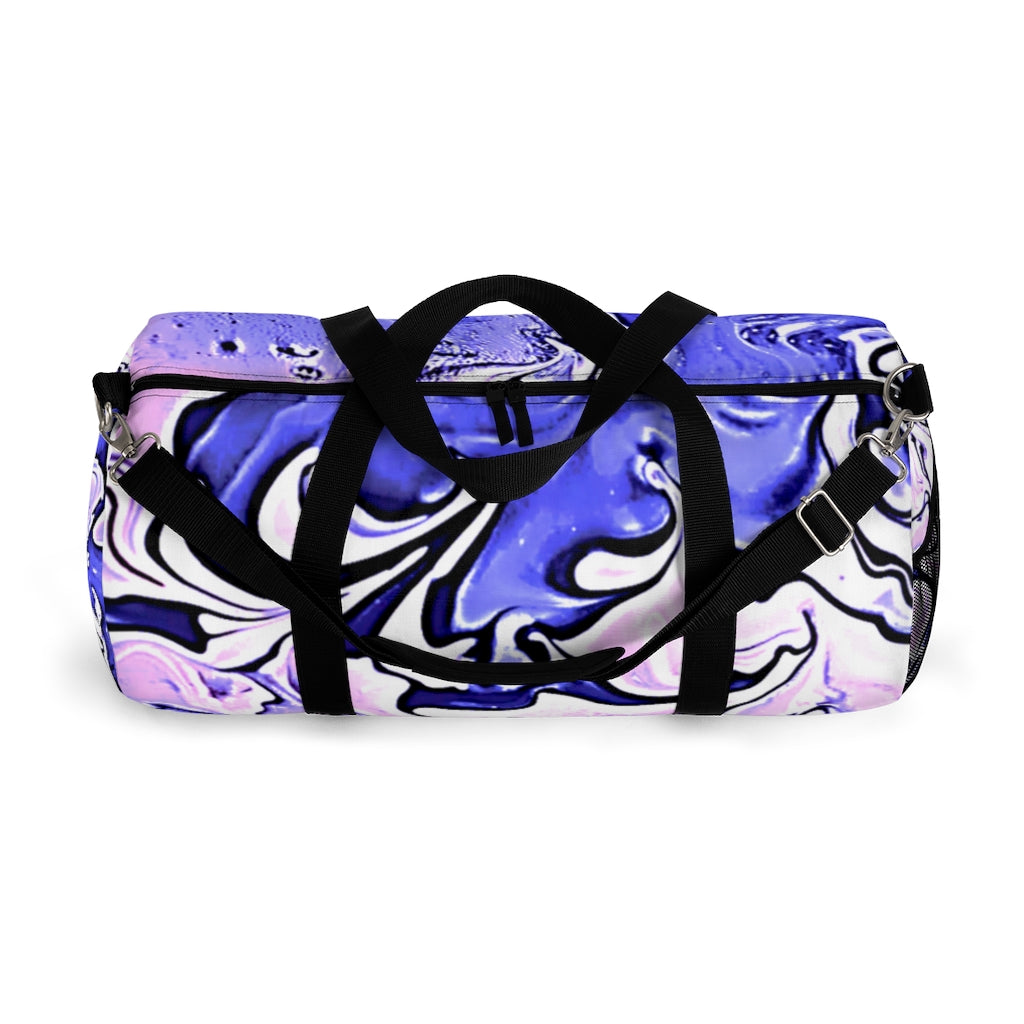 CDEJ Purple Marble Duffel Bag