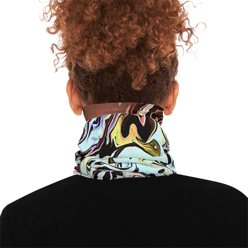 CDEJ Turquoise Marble Lightweight Neck Gaiter