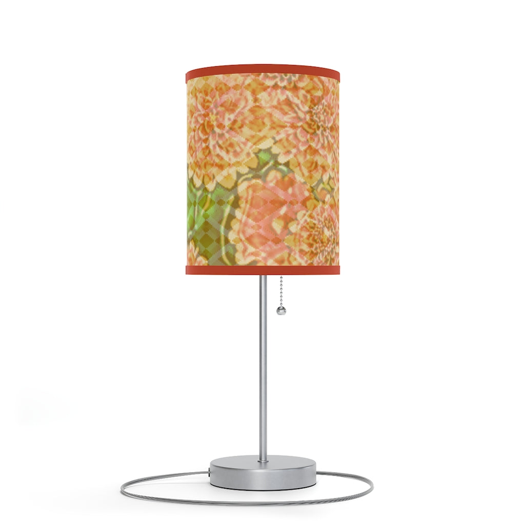 Floral Lamp on a Stand, US|CA plug