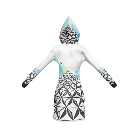 Pyramid Hoodie Dress