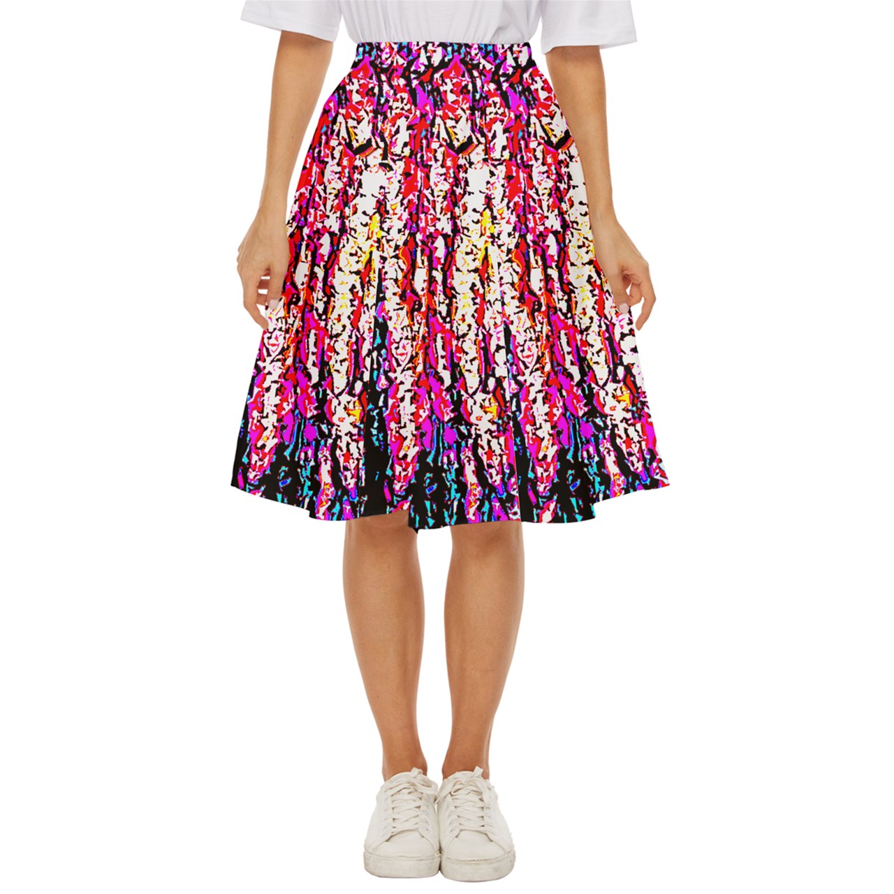 Colorful Bark Classic Short Skirt