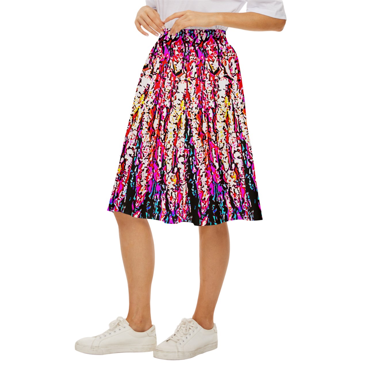Colorful Bark Classic Short Skirt