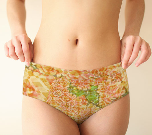 Faded Floral Undies
