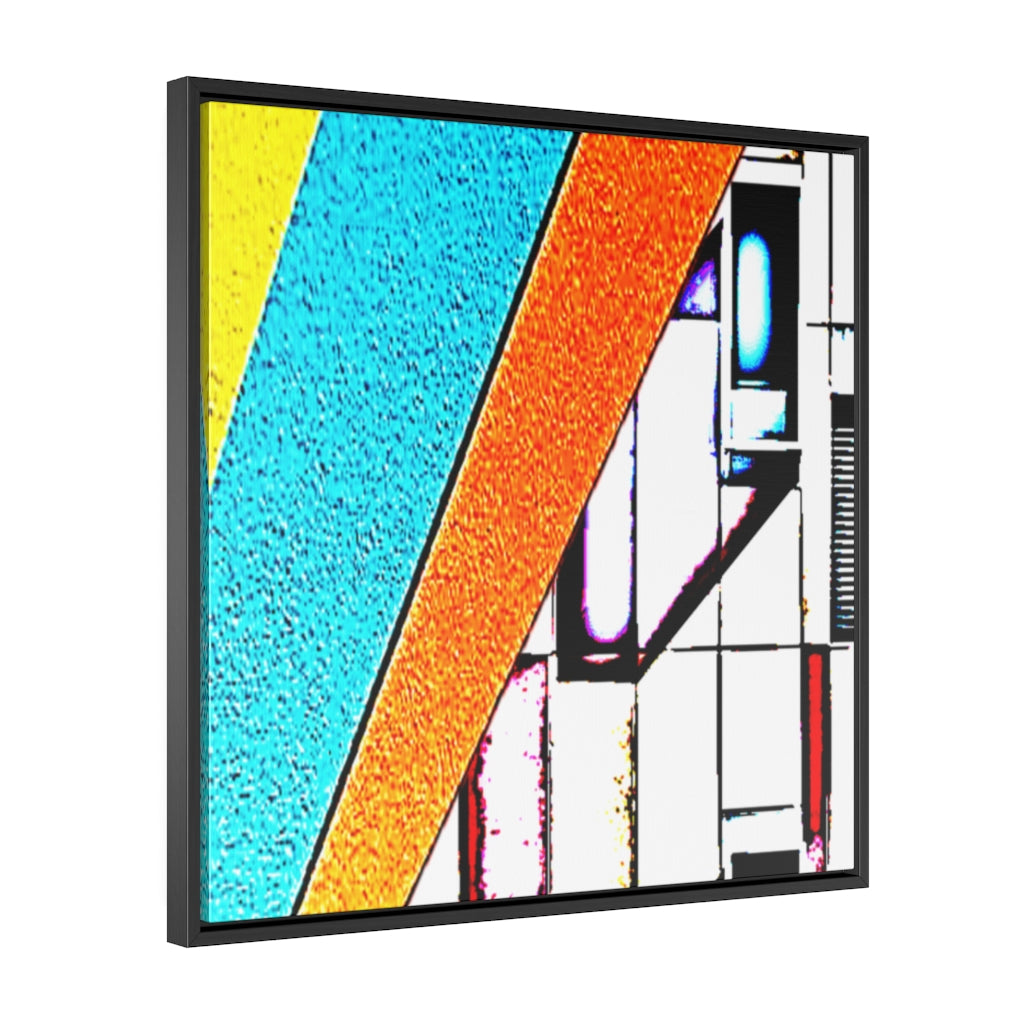 Abstract Gallery Canvas Wraps, Square Frame