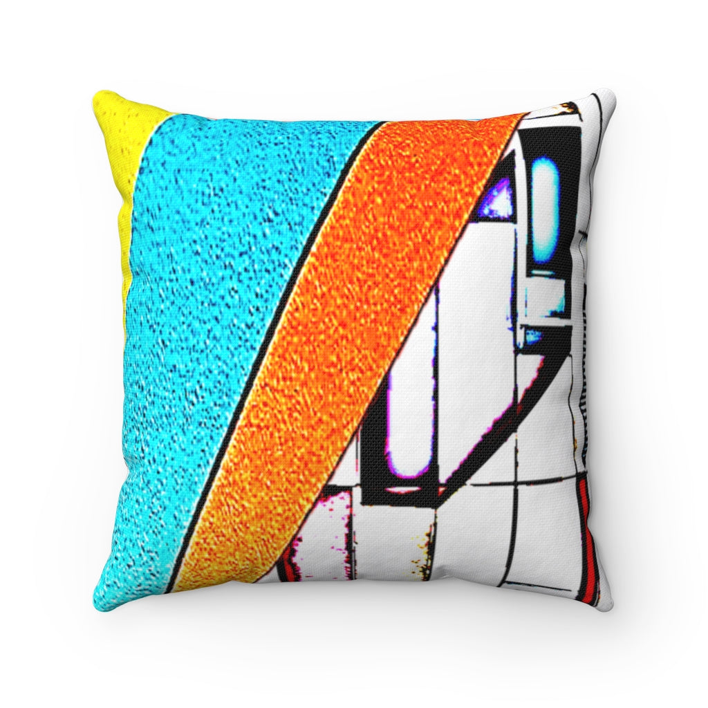 Spun Polyester Square Pillow