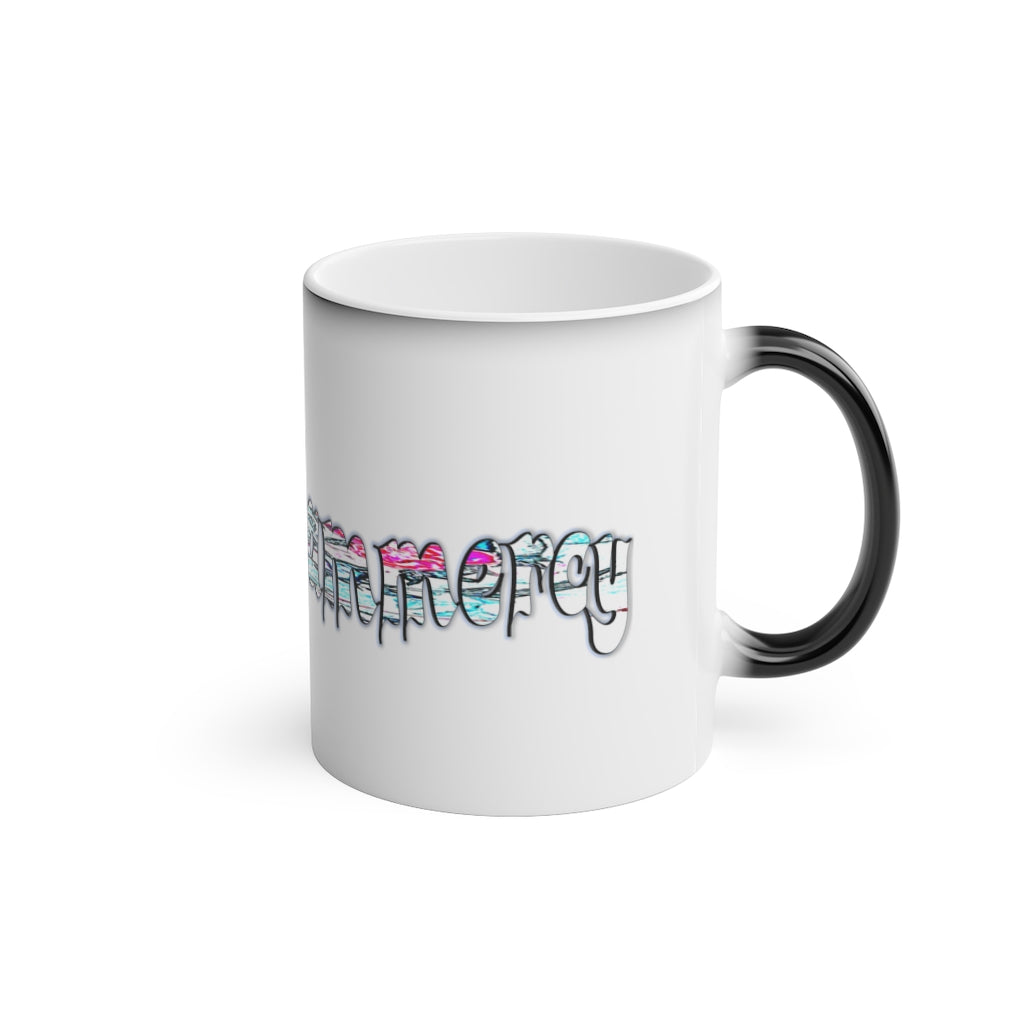Graphic "Have Mercy" Magic Mug