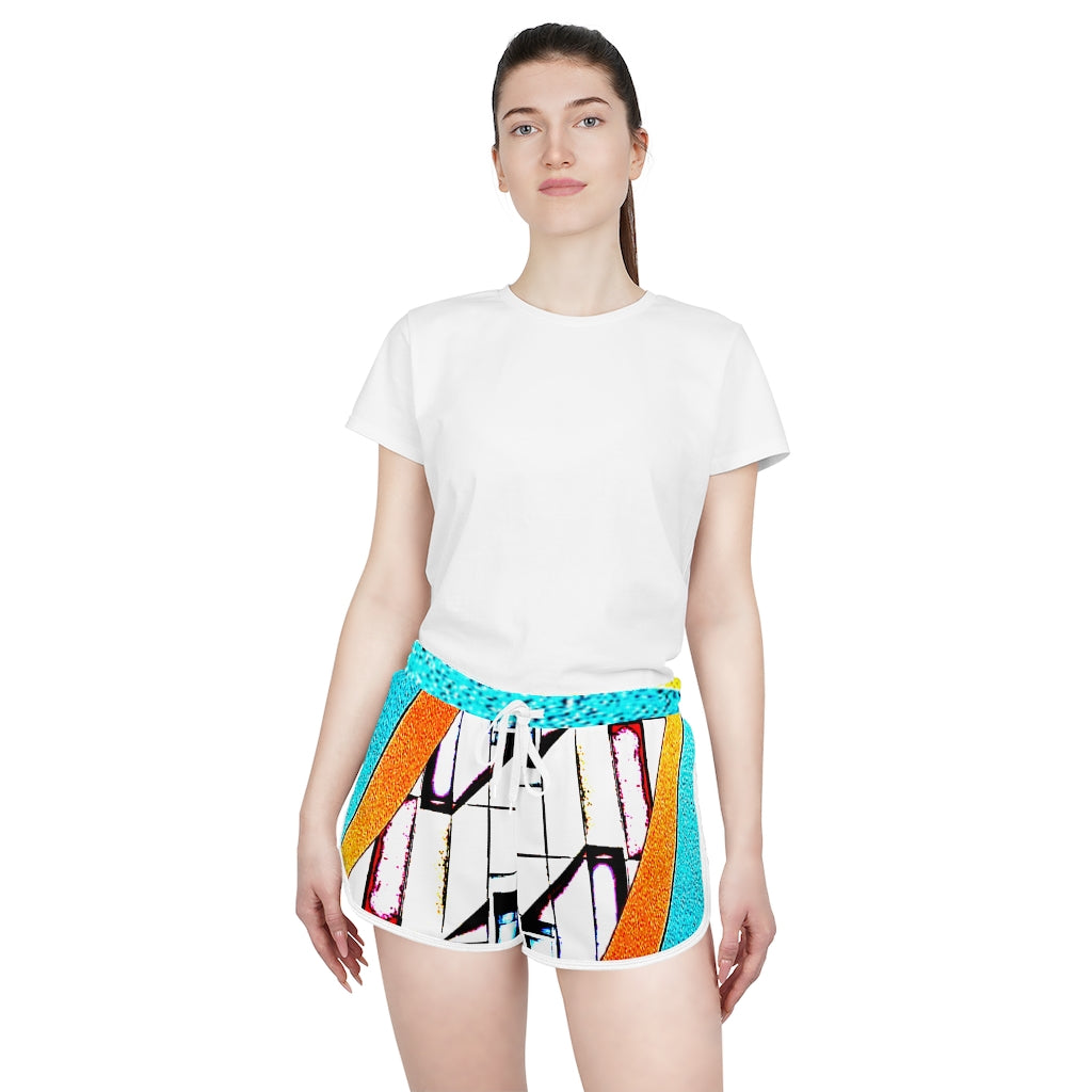 Copy of Multi-Stripped Women's Relaxed Shorts (AOP)