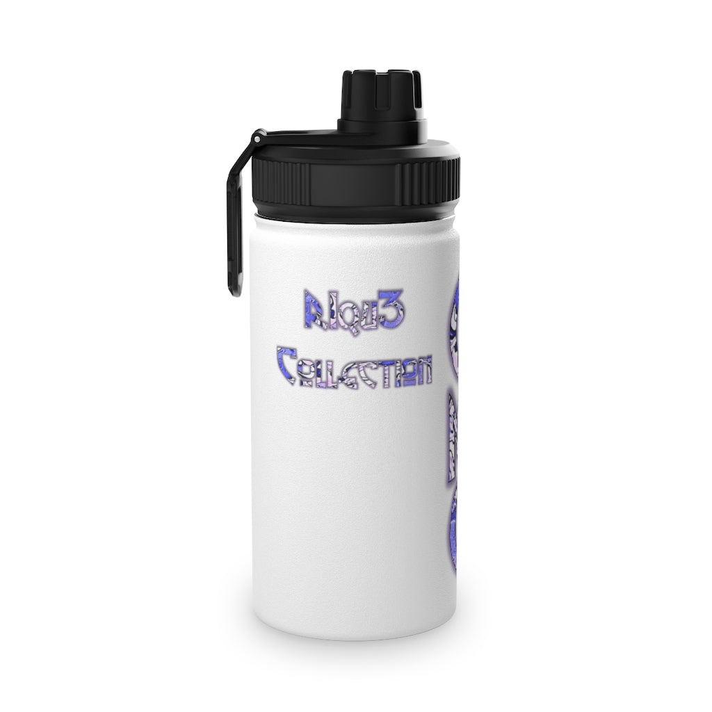 CDEJ Riqu3 Collection Stainless Steel Water Bottle, Sports Lid