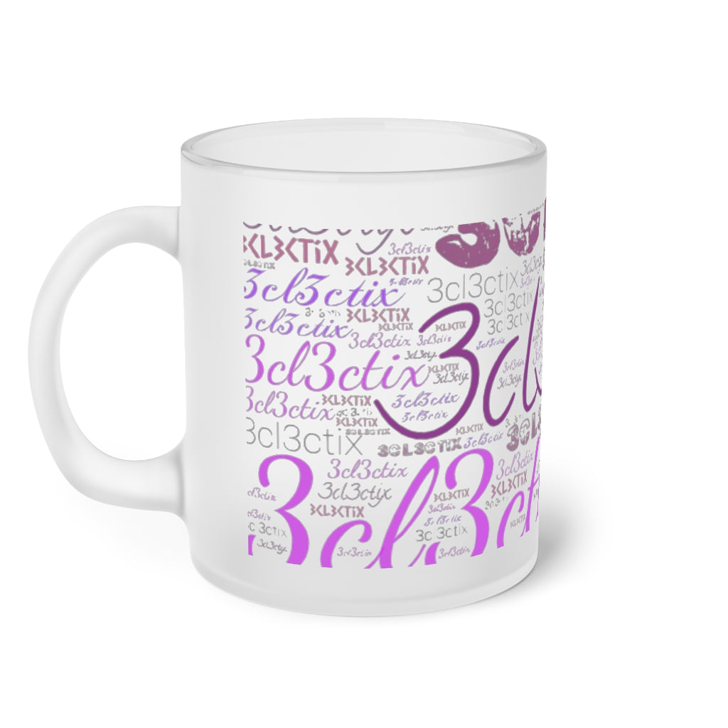 Branded Frosted Glass Mug