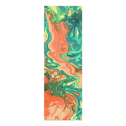 CDEJ Green Marble Foam Yoga Mat