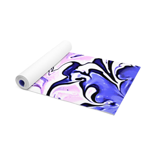 CDEJ Purple Marble Foam Yoga Mat