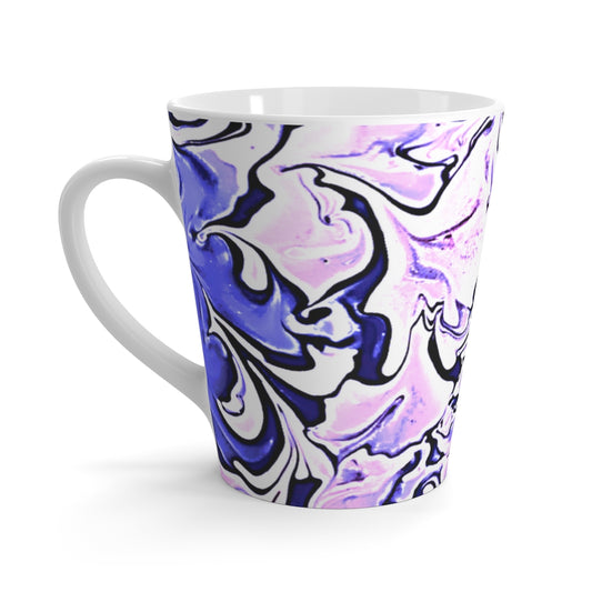 CDEJ Purple Marble Latte Mug