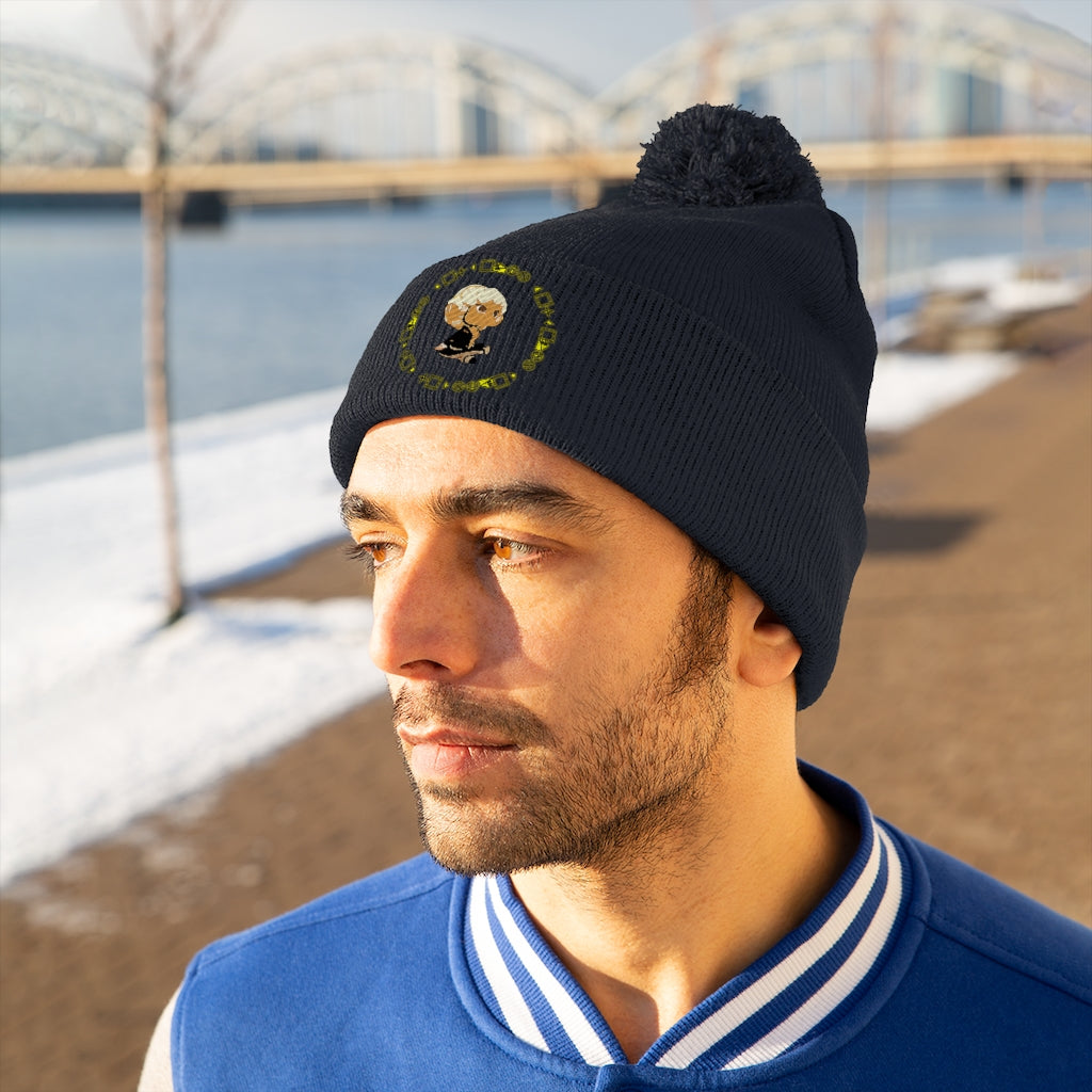 Logo Pom Pom Beanie