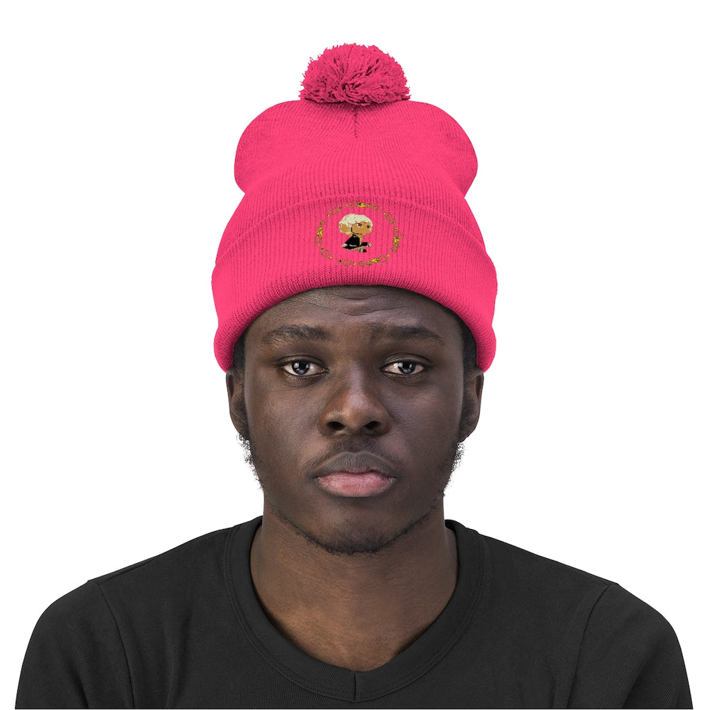 Logo Pom Pom Beanie