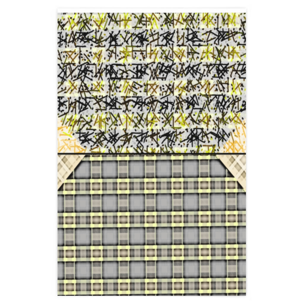 Patchwork Plad Wrapping Paper