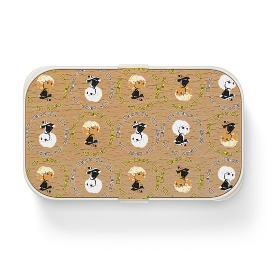Logo Patterned Bento Lunch Box