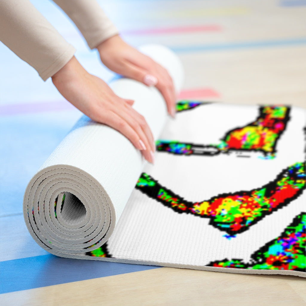 Painted Money Foam Yoga Mat