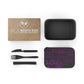 Branded PLA Bento Box with Band and Utensils