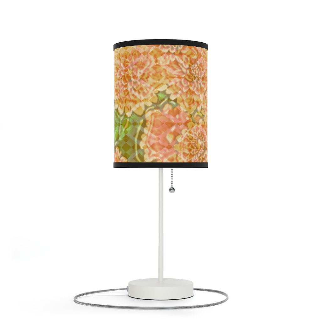 Floral Lamp on a Stand, US|CA plug