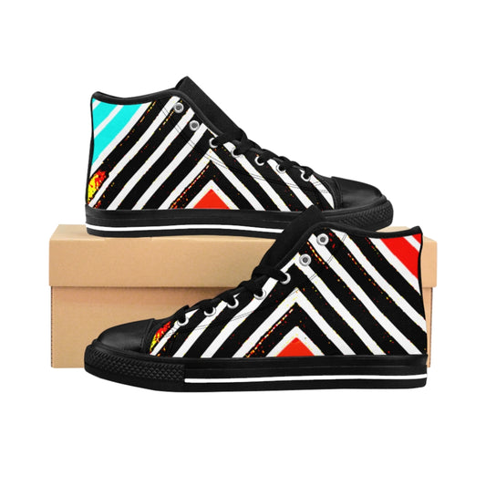 Special Stipped Women's High-top Sneakers