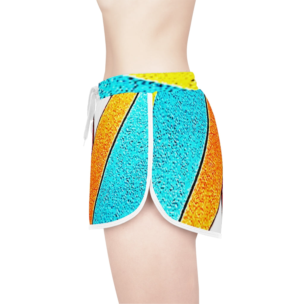 Copy of Multi-Stripped Women's Relaxed Shorts (AOP)