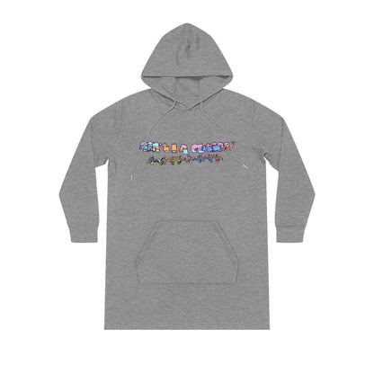 Graphic "Cutie"  Streeter Hoodie Dress