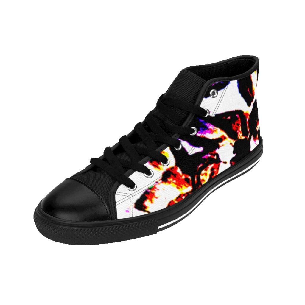 Floral Women's High-top Sneakers