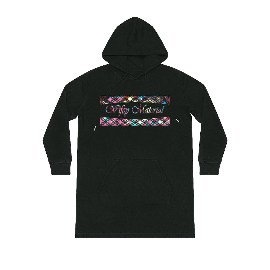 Graphic "Wifey"  Streeter Hoodie Dress