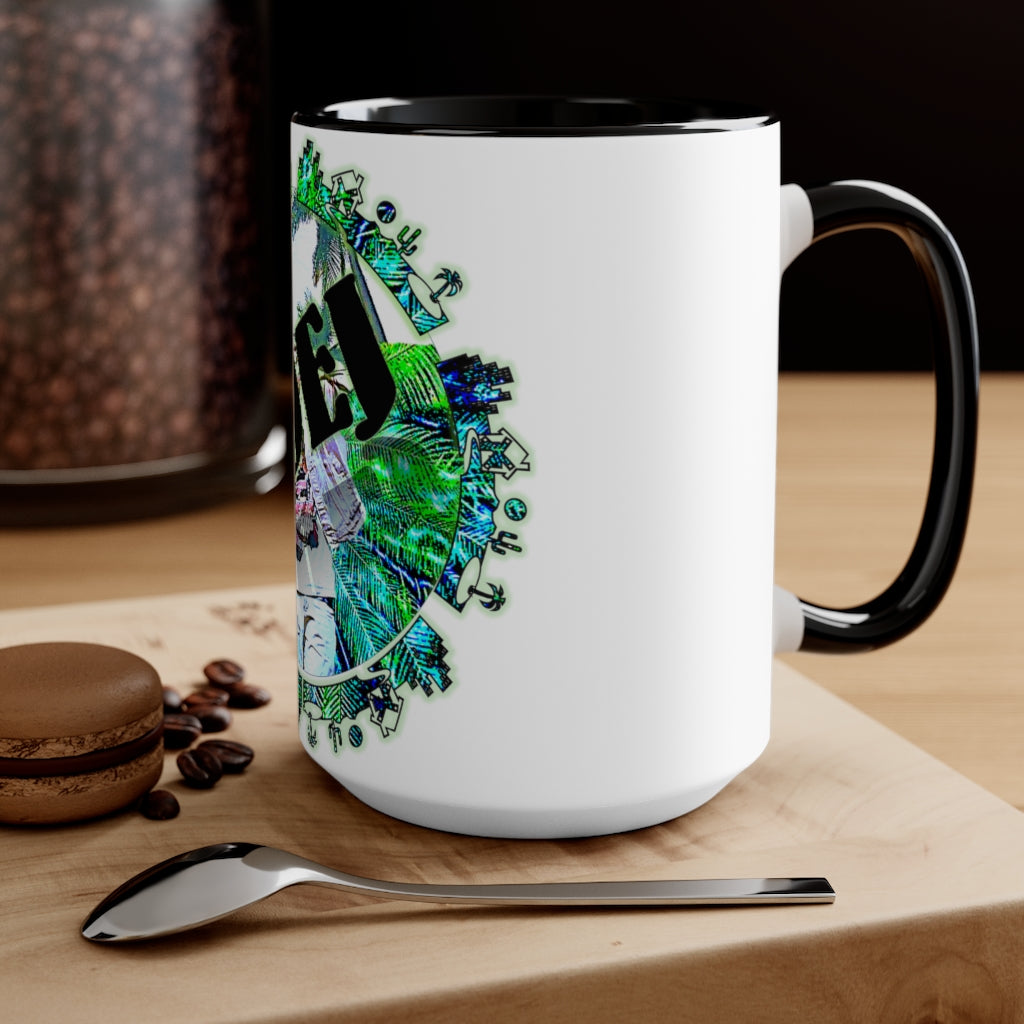 CDEJ Logo Accent Mug