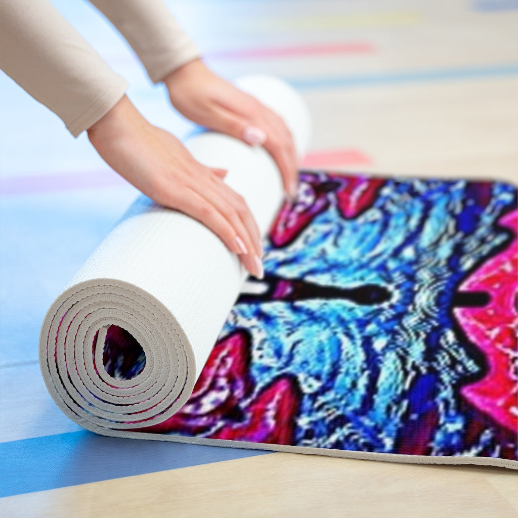 Multi-Colored Foam Yoga Mat