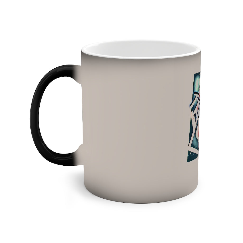 Graphic Trendy Color-Changing Mug, 11oz