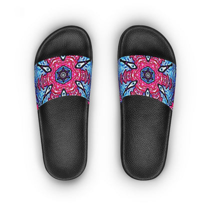 Multi-Colored Women's Slide Sandals