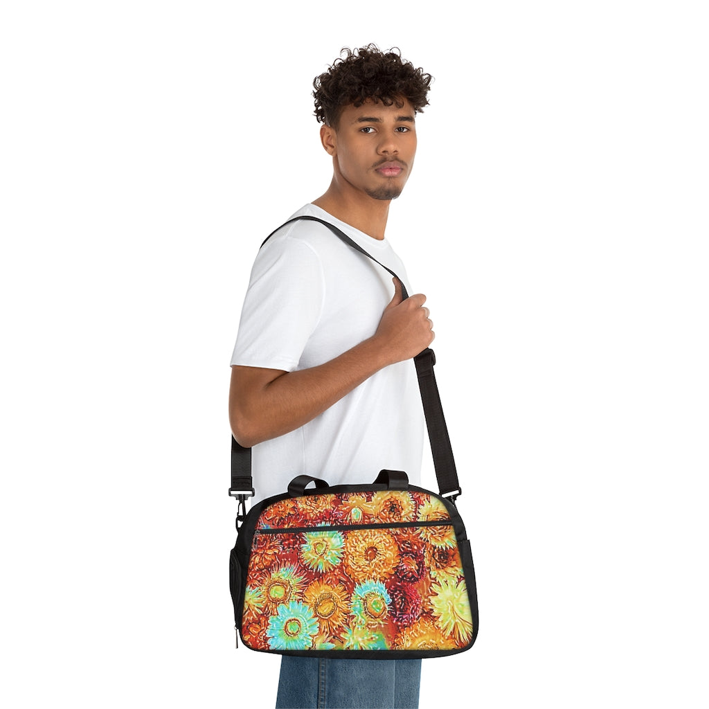 Floral Fitness Handbag
