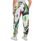 Plus Size Painted Money Sports Trousers