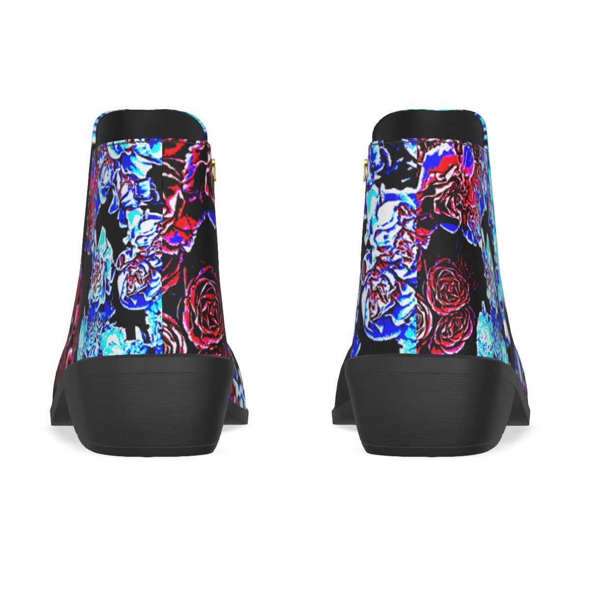 Dark Floral Women's Boots