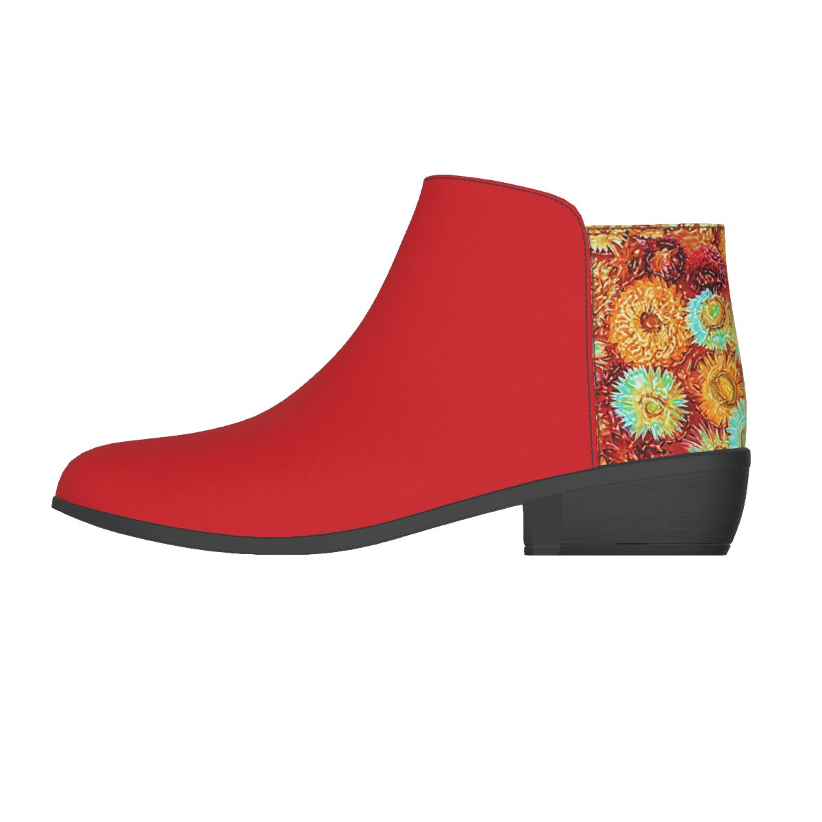 Mix Match Floral Women's Boots