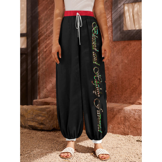 Graphic Blessed Women's Carrot Pants
