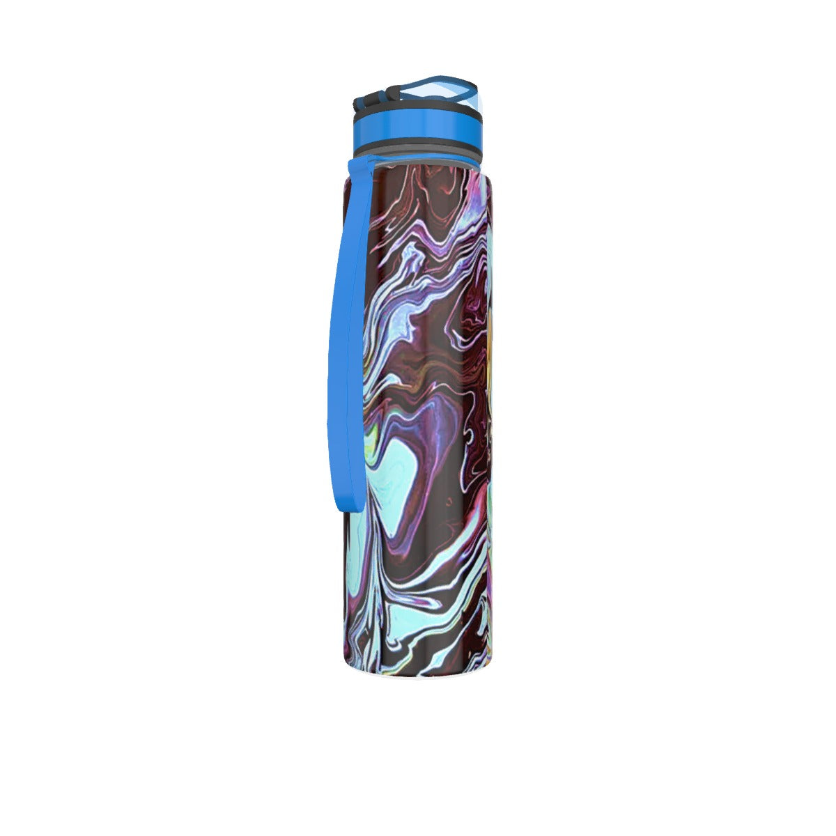 CDEJ Turquoise Marble Sport Water Bottle 32oz