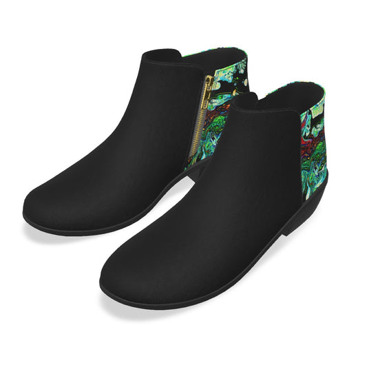 CDEJ Green Marble Men's Boots
