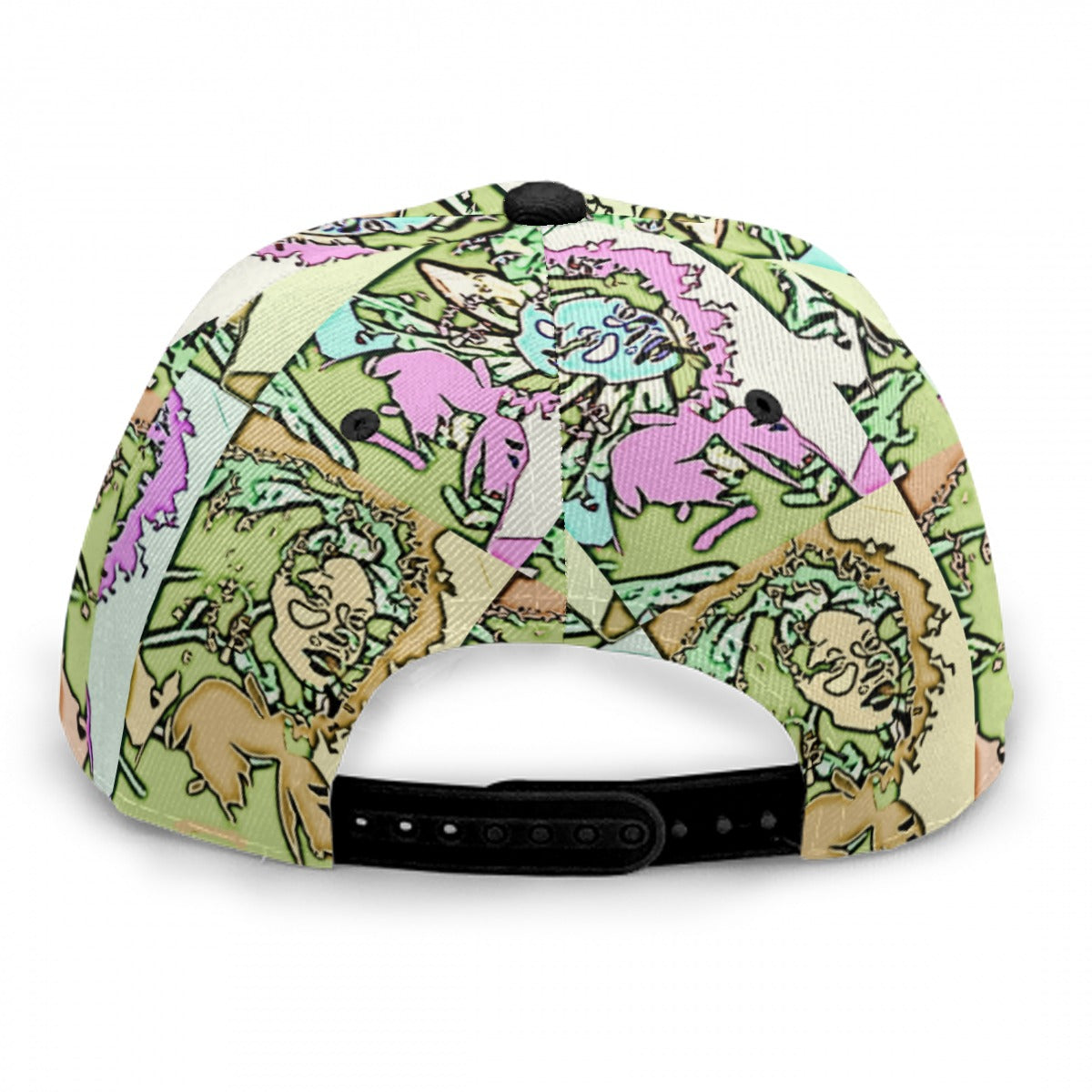 Afro Print Snapback