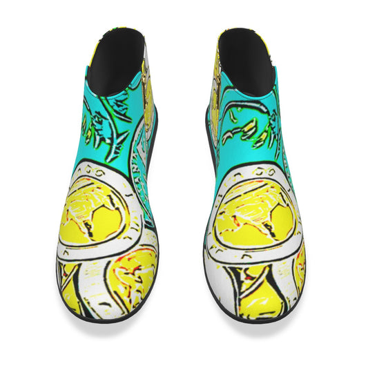 Teal Coin Women's Boots