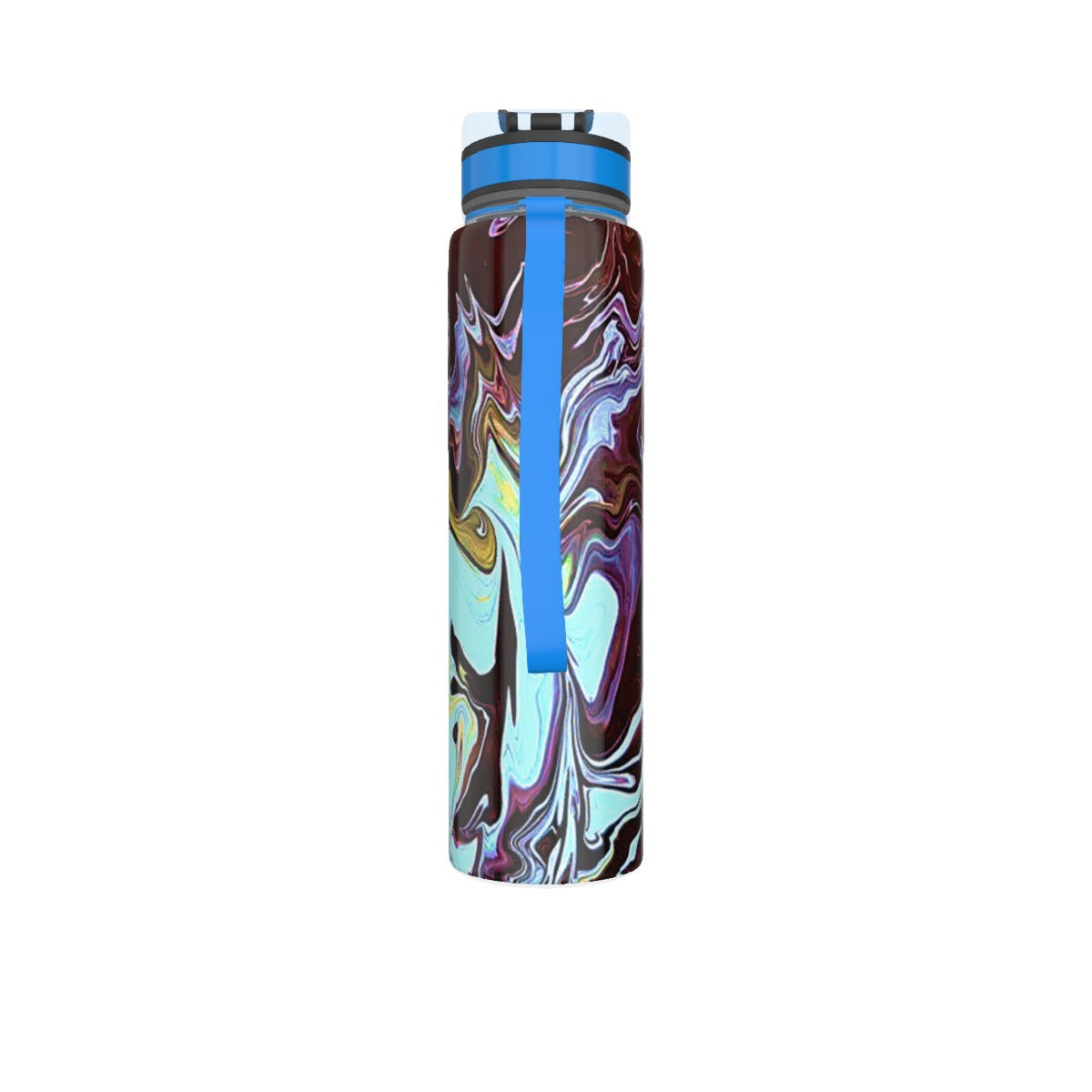 CDEJ Turquoise Marble Sport Water Bottle 32oz