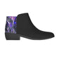 Purple Stencil Women's Boots