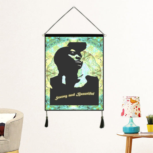 Graphic Strong Fabric Hanging Picture